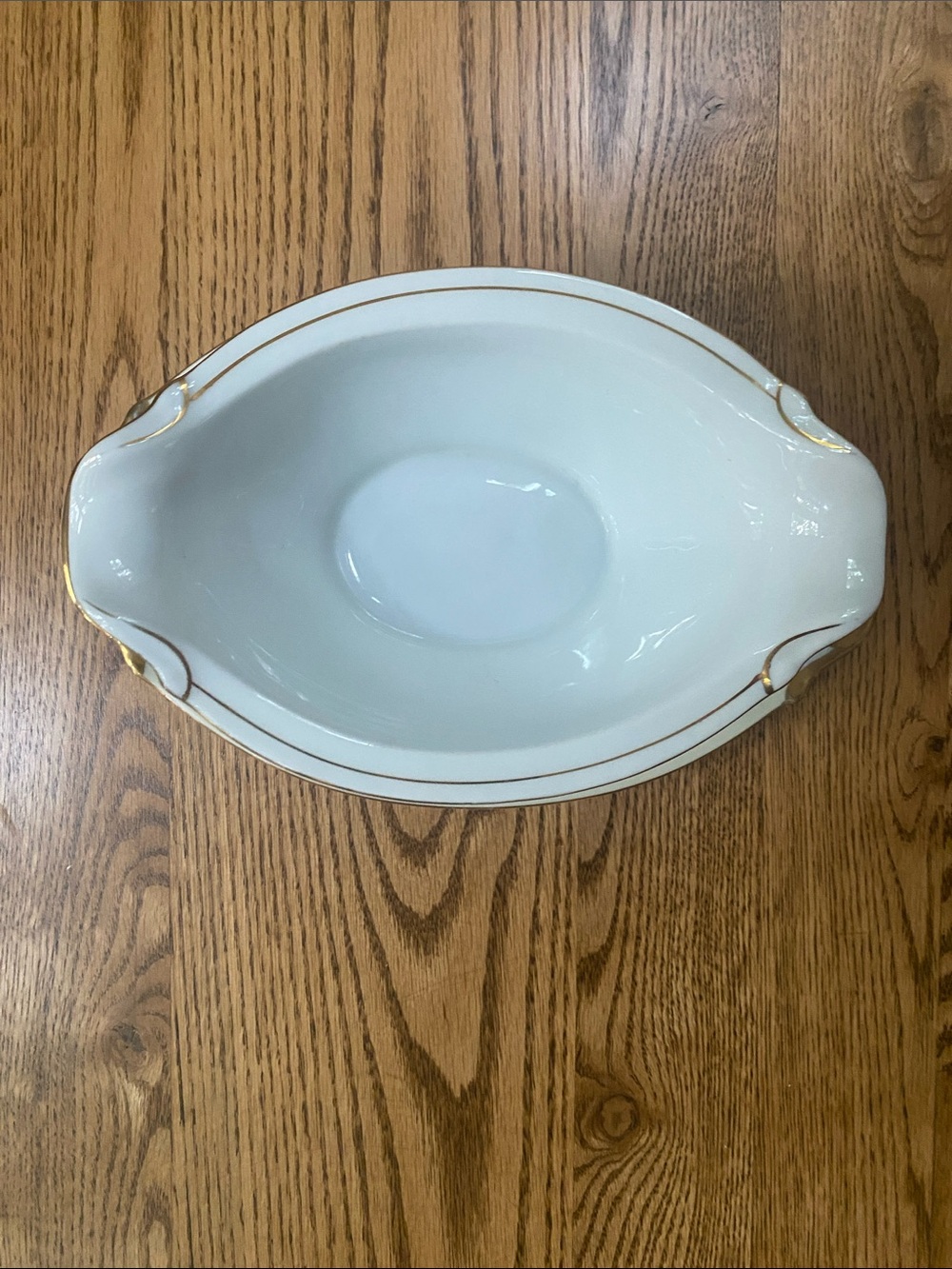 Vintage hand painted Transor Ware Japan gravy boat with attached underplot - Picture 8 of 14